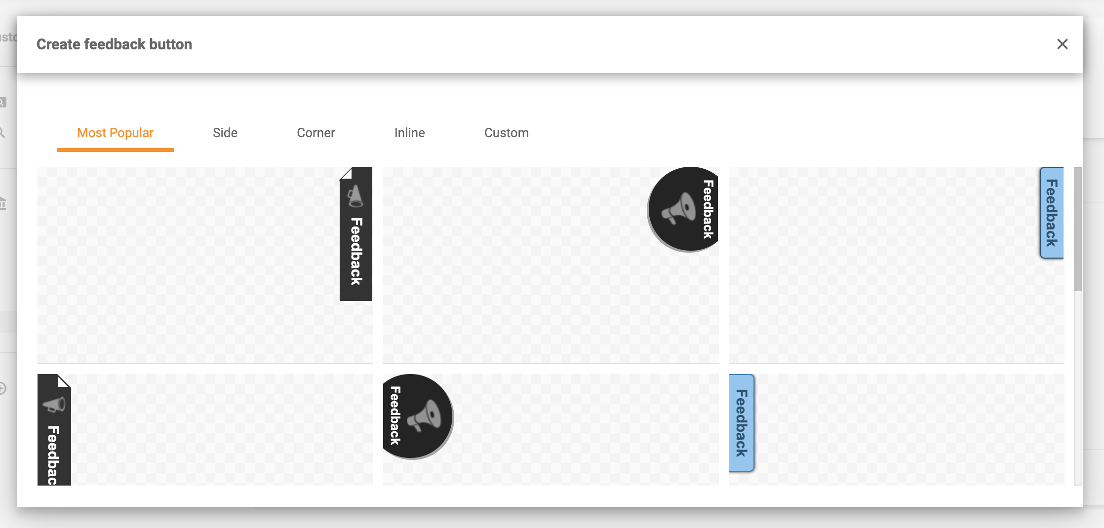 Feedback-button-styles-most-popular-LiveAgent